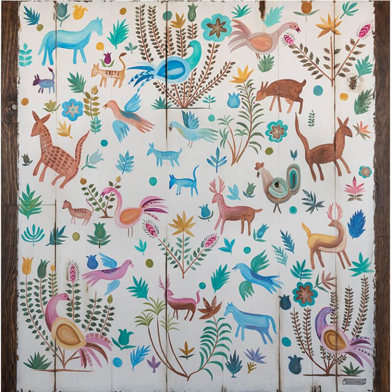 CUADRO BOSQUE MULTICOLOR