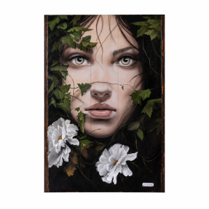 CUADRO ROSTRO NATURALEZA